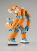 Hasegawa 64791 CHUBU 01 Orange & Sky Blue Lightweight Mechatrobot 1/35